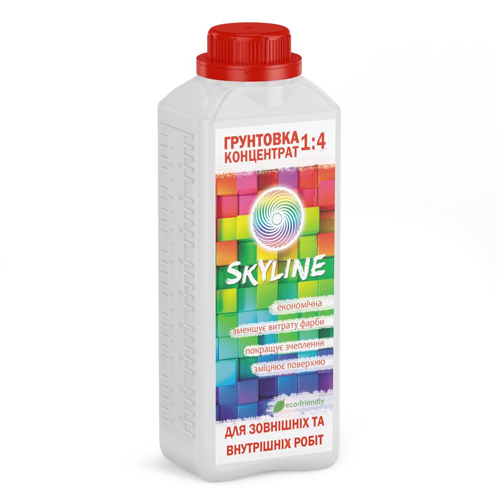 Грунтовка акрилова SKYLINE концентрат 1:4 1 л